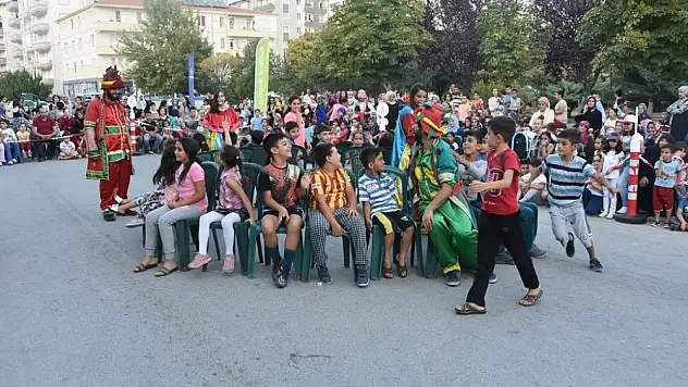 Çocuk oyunları Kocasinan'da unutulmayacak