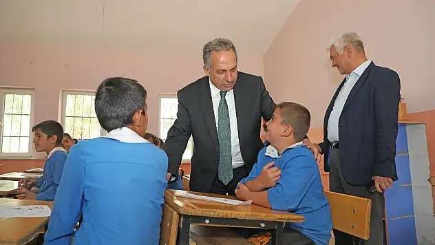 Çocukların 'Başkan Amca' sevinci
