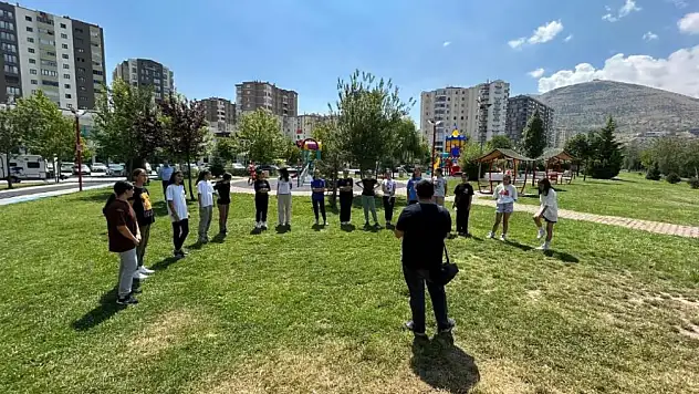 Çocukların drone heyecanı