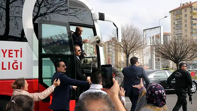 Cumhurbaşkanı Erdoğan Kayseri'de 
