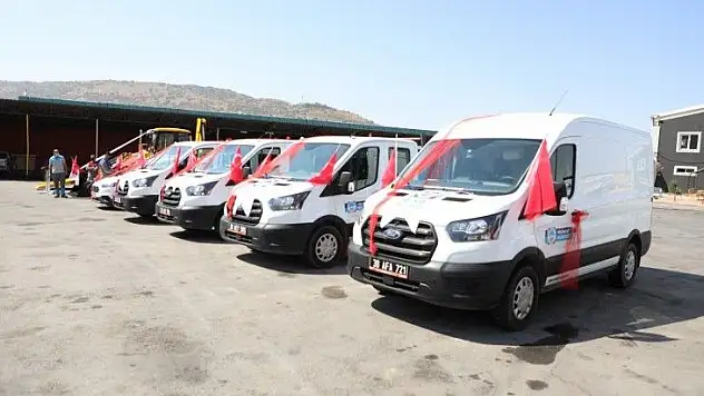 Melikgazi 10 adet daha araç satın aldı