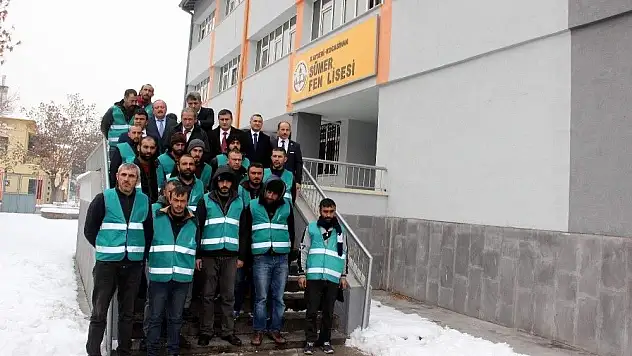 Denetimli Serbestlik kapsamında yükümlüler okulların bakımını gerçekleştiriyor