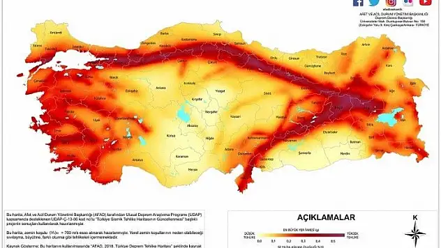 Deprem oldu!