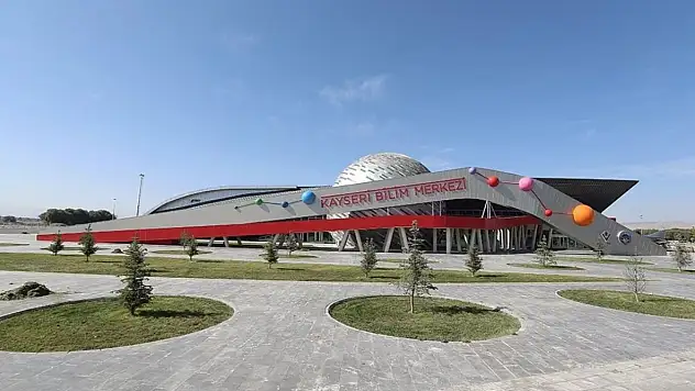 Deprem simülasyonundan 8 bin yıllık fosillere: Kayseri Bilim Merkezi!