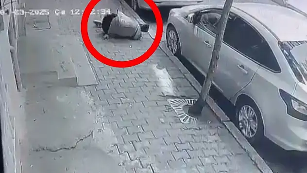 Depremde camdan atlayan vatandaş Kayserili çıktı
