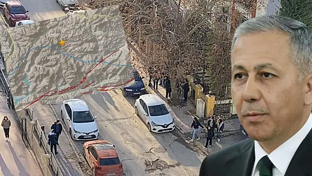 Depremin ardından Bakandan açıklama!
