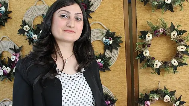 Destek Merkezindeki çocukların el sanatları görücüye çıktı