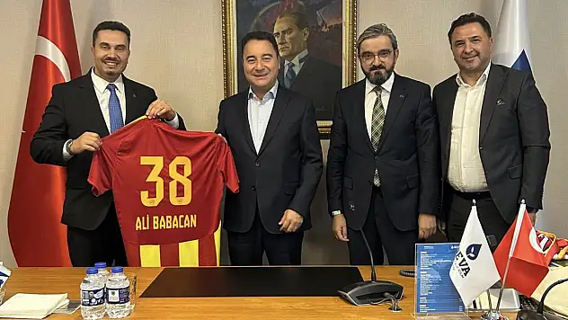 DEVA Partisi Kayseri İl başkanlığında sessiz değişim!