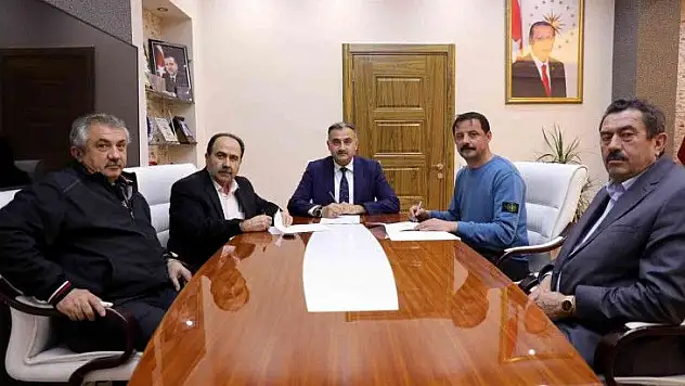 Develi'de imzalar atıldı!