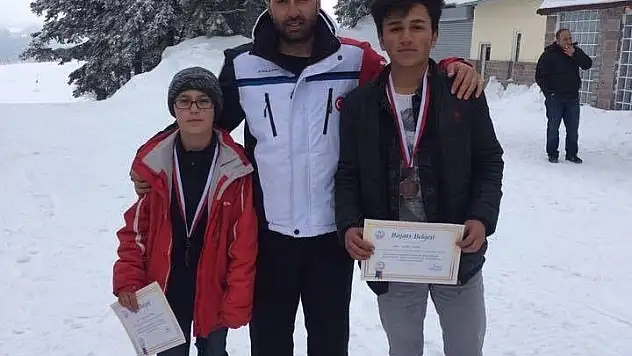 Develi Belediyesi kayak sporcularından bir başarı daha