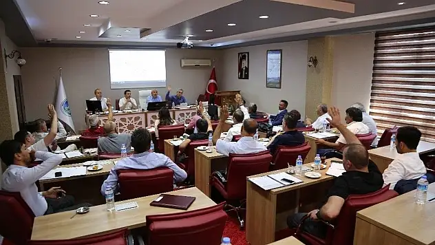 Develi Belediyesi'nde Temmuz Ayı Meclis Toplantısı Yapıldı