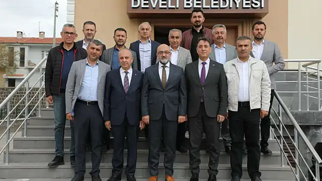 Develi'de bayramlaşma