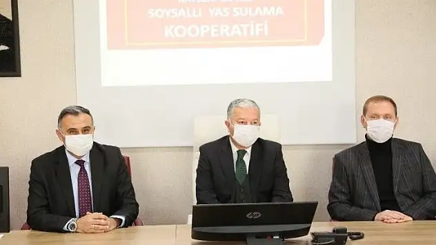 Develi'de, DSİ Bölge Müdürlüğüyle yatırım toplantısı