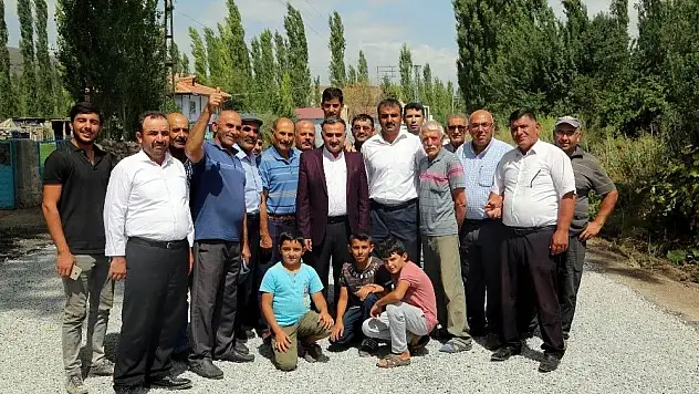 Develi'de Epçe mahallesinde çalışmalar devam ediyor