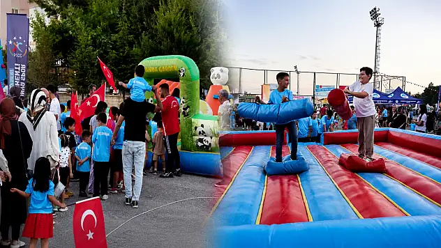 Develi'de festival coşkusu sürüyor! Çocuklar akın etti