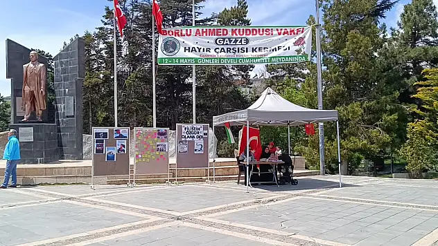 Develi'den Gazze'ye hayır eli
