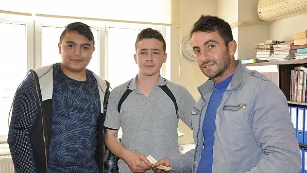 Develi'de gençlerden örnek davranış