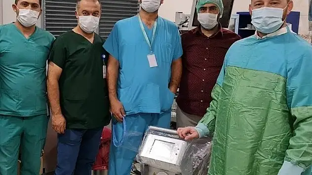 Develi'de 'Holmium Lazer' cihazı hizmet vermeye başladı