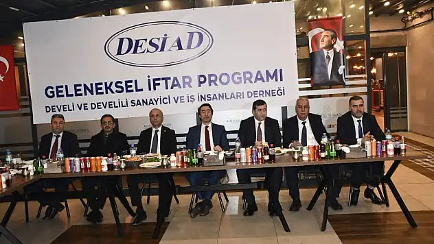 Develi'de iş ve siyaset dünyası aynı sofrada buluştu