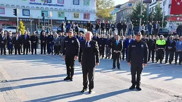 Develi'de 10 Kasım Töreni
