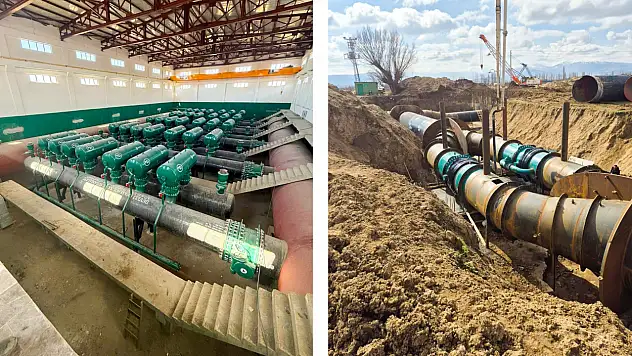 Develi'de mekanik montajlar tamamlandı