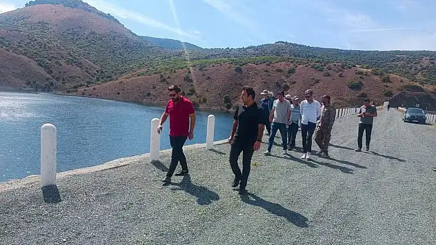 Develi'de merakla beklenen gölette yeni gelişme!