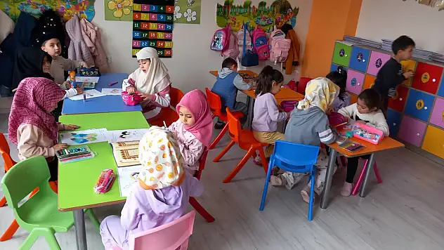 Develi'de miniklerden Ramazan coşkusu