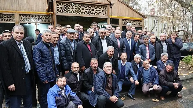 Develi'de muhtarlarla Kasım ayı toplantısı yapıldı
