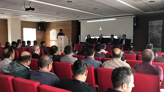 Develi'de özel güvenlik görevlilerine eğitim semineri verildi