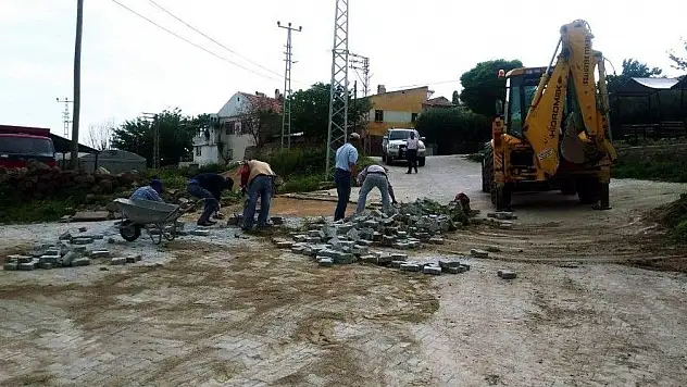 Develi'de parke çalışmaları devam ediyor