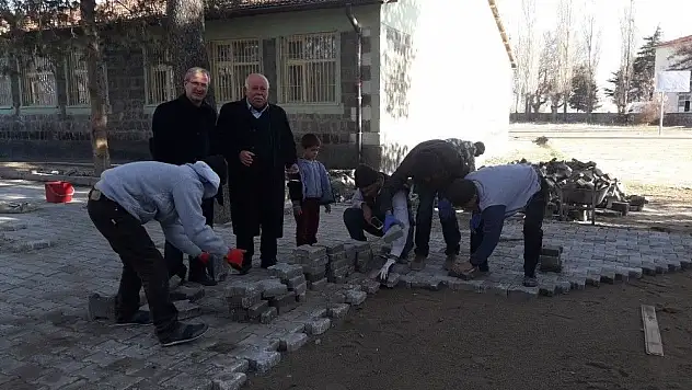Develi'de parke çalışması