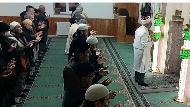 Kayseri'de yağmur ve kar duası yapıldı