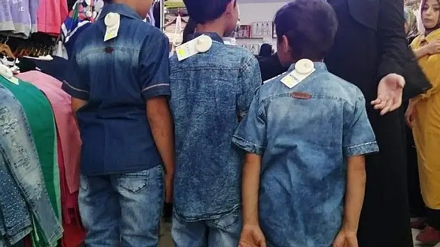 Develi'de Yüz Çocuğa Bayram Sevinci