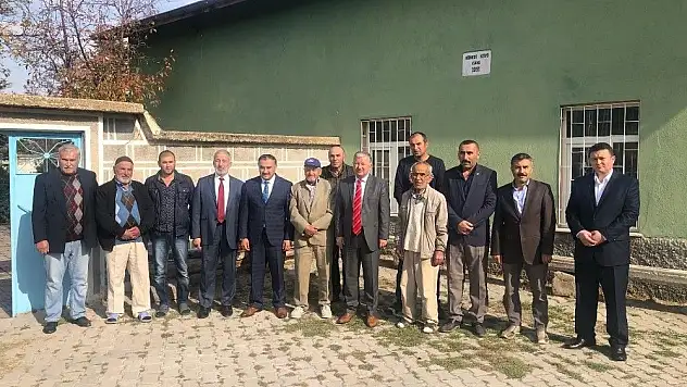 Develi ilçe protokolünden Gömedi mahallesine ziyaret
