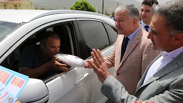 Develi İlçe Protokolünden Trafik Kontrolü
