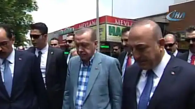 Devletin Zirvesi Kayseri'de Bakan Özhaseki'nin Annesinin Cenaze Töreninde Buluştu