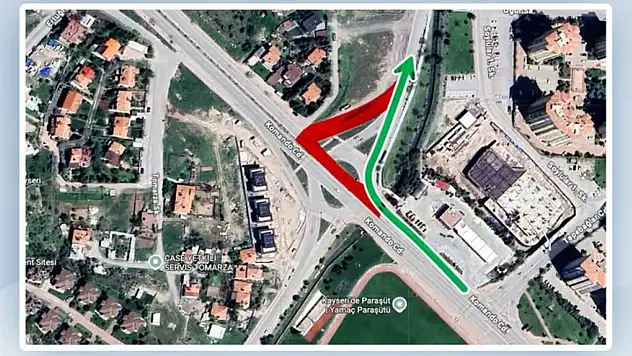Dikkat! 3 saat kaldı, Kayseri'de o yol trafiğe kapatılacak
