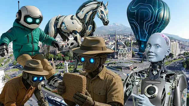 Dikkat! Bu da oldu, kemerlerinizi bağlayın, 3 bin 903 robot, 10 bin 472 kişi ile Kayseri'ye geliyor!