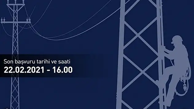 Dikkat! Elektrik Şirketi işçi alacak...