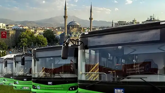 Dikkat! Kayseri'de toplu taşımada 12 hatta değişiklik yapıldı