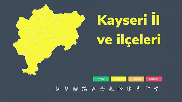 DİKKAT METEOROLOJİ ÖNCE TURUNCU ARDINDAN SARI UYARI VERDİ