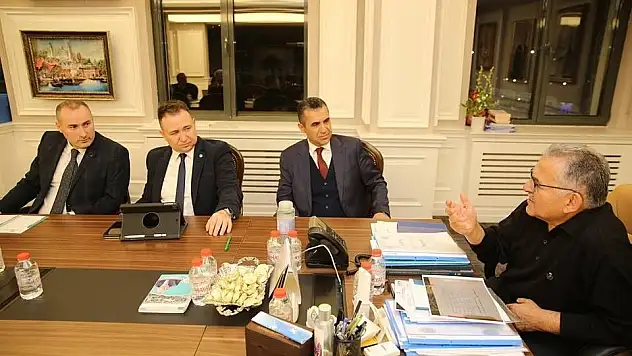 Doğalgaz yatırımları Melikgazi'de ele alındı
