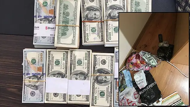 Dolabın arkasında saklanmış halde bulundu!