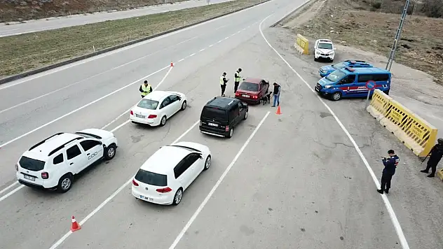 Dron ile denetimler devam ediyor