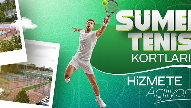 Dünya Spor Başkenti Kayseri'ye bir yatırım daha: Yeni tenis kortları hizmete açıldı