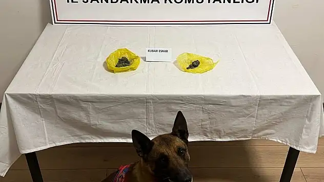 Durdurulan araçta uyuşturucu bulundu!