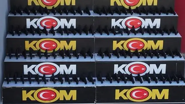 Durdurulan tırda 97 ruhsatsız tabanca ele geçirildi!