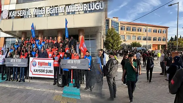 Eğitim-İş Kayseri Şubesi: Okullarımızda silah sesi duymak istemiyoruz