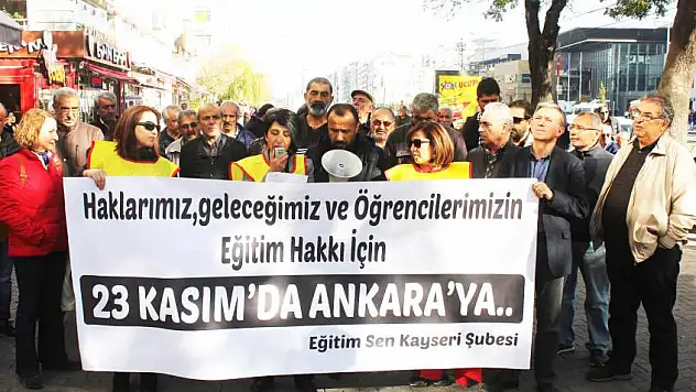 Eğitim Sen'den, Ankara çağrısı!