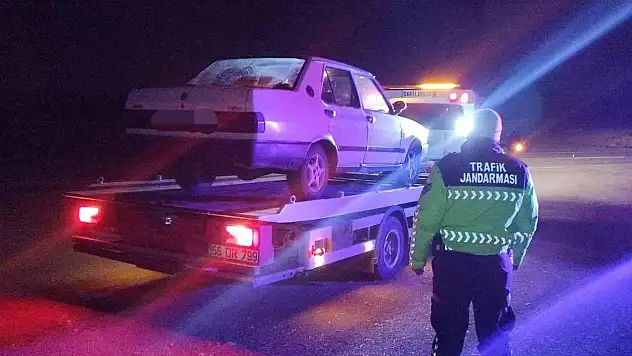 Alkollü sürücüye 45 bin lira ceza!